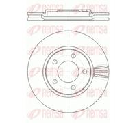 2x Disque de frein Essieu avant ventilé 61047.10 REMSA pour CHRYSLER PLYMOUTH