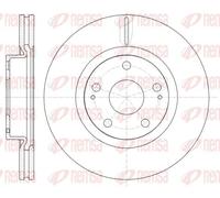 2x Disque de frein Essieu avant ventilé 61050.10 REMSA pour TOYOTA MERCEDES-BENZ