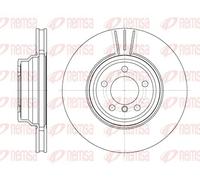 2x Disque de frein Essieu avant ventilé 61078.10 REMSA pour BMW MITSUBISHI
