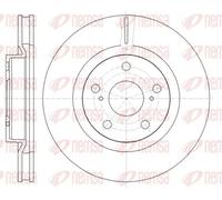 2x Disque de frein Essieu avant ventilé 61189.10 REMSA pour TOYOTA RAV 4 III