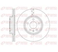 REMSA 2X Disque De Frein Avant Ø313.8 Mm Ventilé Pour Audi A4 Avant 8K5 B8 2.0