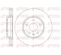 2x Disque de frein Essieu avant ventilé 61313.10 REMSA pour OPEL CHEVROLET