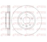 2x Disque de frein Essieu avant ventilé 61314.10 REMSA pour OPEL CHEVROLET