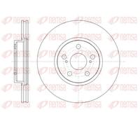 2x Disque de frein Essieu avant ventilé 61330.10 REMSA pour TOYOTA URBAN CRUISER
