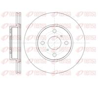2x Disque de frein Essieu avant ventilé 61332.10 REMSA pour ASTON MARTIN TOYOTA