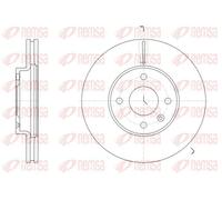 2x Disque de frein Essieu avant ventilé 61456.10 REMSA pour CHEVROLET