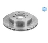2x Disque de frein Essieu avant ventilé 615 521 6039 MEYLE pour SUZUKI OPEL