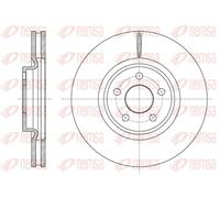 2x Disque de frein Essieu avant ventilé 61602.10 REMSA pour FORD S-MAX