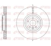 2x Disque de frein Essieu avant ventilé 61758.10 REMSA pour JAGUAR XE XF II