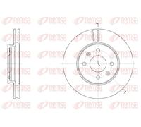2x Disque de frein Essieu avant ventilé 61784.10 REMSA pour KIA HYUNDAI