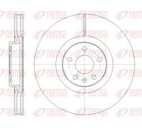 2x Disque de frein Essieu avant ventilé 61797.10 REMSA pour VOLVO XC90 II S90 II