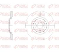 2x Disque de frein Essieu avant ventilé 62129.10 REMSA pour VOLVO LYNK & CO