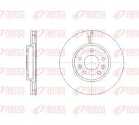 2x Disque de frein Essieu avant ventilé 62130.10 REMSA pour RENAULT