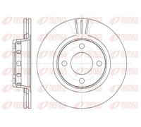 2x Disque de frein Essieu avant ventilé 6295.10 REMSA pour AUDI COUPE B3