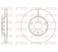 2x Disque de frein REMSA 6328.10 convient pour SEAT SKODA VW VAG AUDI