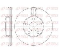 REMSA 6549.10 Disque de frein