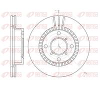 REMSA 6553.10 Disque de frein