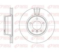 2x Disque de frein Essieu avant ventilé 6653.10 REMSA pour BMW 5 5 Touring