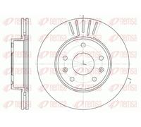 REMSA 6670.10 Disque de frein