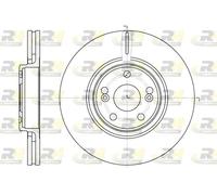 2x Disque de frein Essieu avant ventilé 6694.10 ROADHOUSE pour RENAULT LAGUNA II