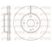 2x Disque de frein Essieu avant ventilé 6843.10 REMSA pour MAZDA MX-5 I 323 F V