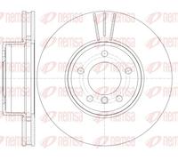 2x Disque de frein Essieu avant ventilé 6853.10 REMSA pour BMW 5 5 Touring 6