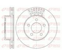 2x Disque de frein Essieu avant ventilé 6895.10 REMSA pour JEEP CHEROKEE