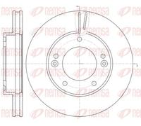 2x Disque de frein REMSA 6992.10 convient pour VW HYUNDAI KIA