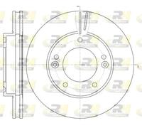 2x Disque de frein Essieu avant ventilé 6992.10 ROADHOUSE pour KIA LAND ROVER