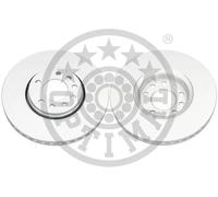 2x Disque de frein Essieu avant ventilé BS-7918HC OPTIMAL pour CADILLAC SAAB