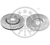 2x Disque de frein Essieu avant ventilé BS-8302HC OPTIMAL pour RENAULT LATITUDE