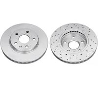 2x Disque de frein Essieu avant ventilé BS-8464HC OPTIMAL pour SAAB OPEL