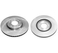 2x Disque de frein Essieu avant ventilé BS-8788HC OPTIMAL pour HYUNDAI KIA