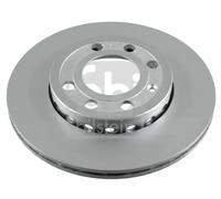 2x Disque de frein Essieu avant ventilé de l'extérieur 21580 FEBI BILSTEIN