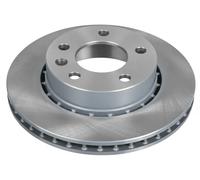 2x Disque de frein Essieu avant ventilé de l'intérieur 04844 FEBI BILSTEIN