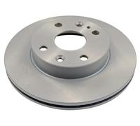 2x Disque de frein Essieu avant ventilé de l'intérieur 10624 FEBI BILSTEIN