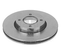 2x Disque de frein Essieu avant ventilé de l'intérieur 10706 FEBI BILSTEIN