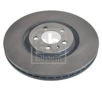 2x Disque de frein Essieu avant ventilé de l'intérieur 107713 FEBI BILSTEIN