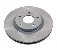 2x Disque de frein Essieu avant ventilé de l'intérieur 108381 FEBI BILSTEIN