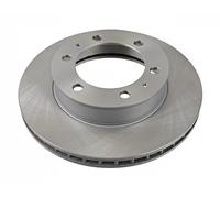 2x Disque de frein Essieu avant ventilé de l'intérieur 108399 FEBI BILSTEIN