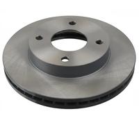 2x Disque de frein Essieu avant ventilé de l'intérieur 108425 FEBI BILSTEIN