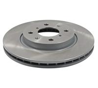 2x Disque de frein Essieu avant ventilé de l'intérieur 108497 FEBI BILSTEIN