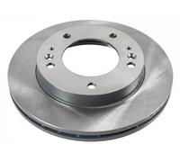 2x Disque de frein Essieu avant ventilé de l'intérieur 108598 FEBI BILSTEIN