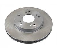 2x Disque de frein Essieu avant ventilé de l'intérieur 108613 FEBI BILSTEIN