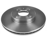 2x Disque de frein Essieu avant ventilé de l'intérieur 108618 FEBI BILSTEIN