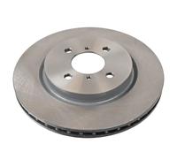 2x Disque de frein Essieu avant ventilé de l'intérieur 108626 FEBI BILSTEIN
