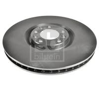 2x Disque de frein Essieu avant ventilé de l'intérieur 108667 FEBI BILSTEIN
