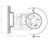 FEBI BILSTEIN 175190 Disque de frein