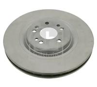 2x Disque de frein Essieu avant ventilé de l'intérieur 21950 FEBI BILSTEIN