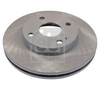 2x Disque de frein Essieu avant ventilé de l'intérieur 23439 FEBI BILSTEIN